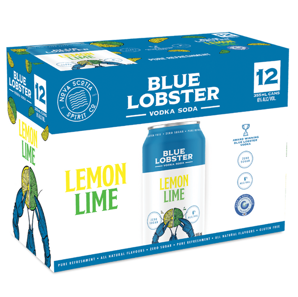 Blue Lobster Lemon Lime 12 x 355mL