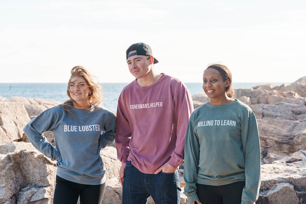 Blue Lobster Pigmented Crew Neck