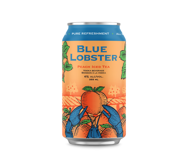 Blue Lobster Peach Iced Tea