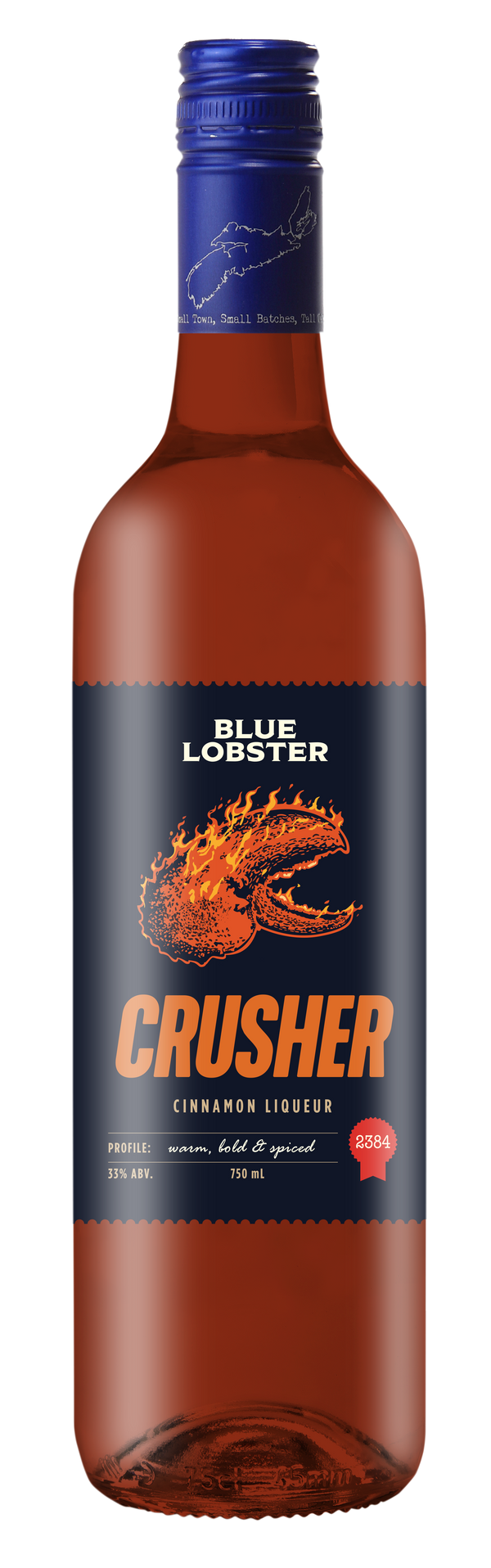 Blue Lobster Crusher Cinnamon Liqueur