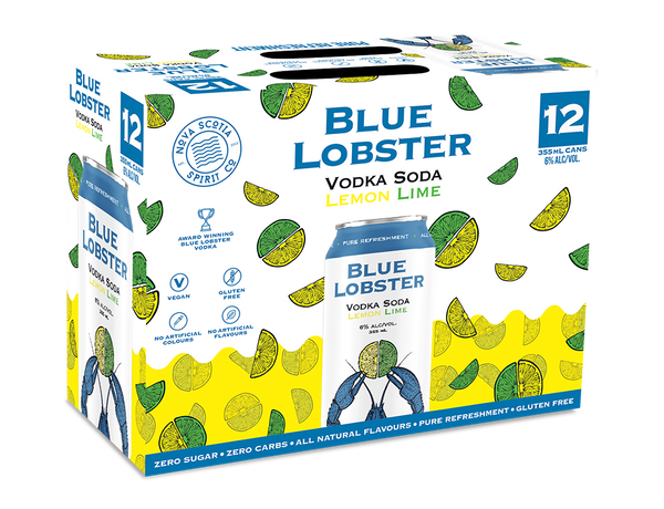 Blue Lobster Lemon Lime 12 x 355mL