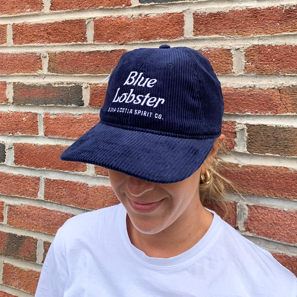 Blue Lobster Corduroy Vintage Ball Cap