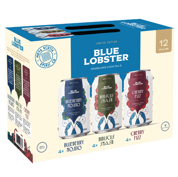 Blue Lobster Sparkling Cocktail Mix Pack