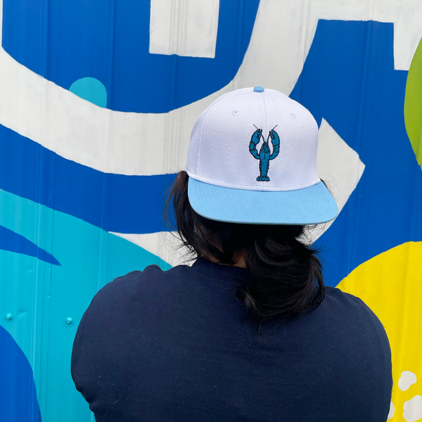 Blue Lobster Baseball Hat