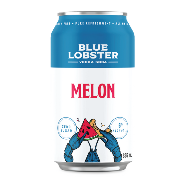 Blue Lobster Vodka Soda Melon 6-Pack