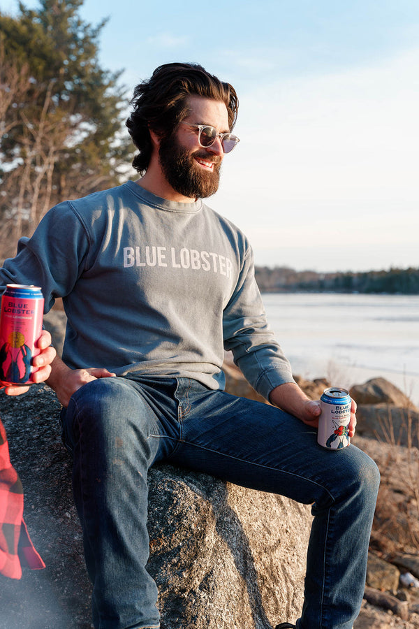 Blue Lobster Pigmented Crew Neck